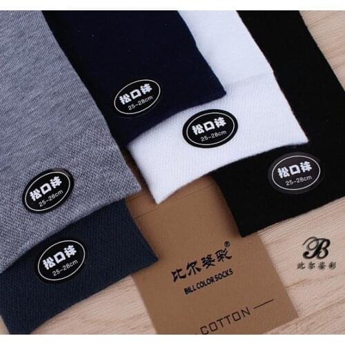 Mens Diabetic Crew Cotton Socks Non Elastic Coton Non Binding Loose Top Seamless Toe mannen sokken 6-11