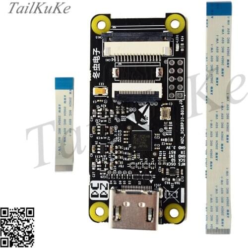 Upgraded Version Raspberry Pi HDMI Adapter Board HDMI-compatible Interface to CSI-2 TC358743XBG for 3B 3B ZERO G11-011