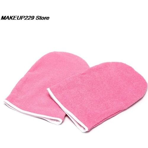 1pair Professional Wax Protection hand Gloves Paraffin Wax Protection Hand Gloves for Warmer Wax Heater Mini SPA Cotton