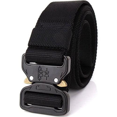 Mens Belt Army Outdoor Hunting Tactical Multi Function Combat Survival High Quality Marine Corps Canvas For Nylon Male Luxury