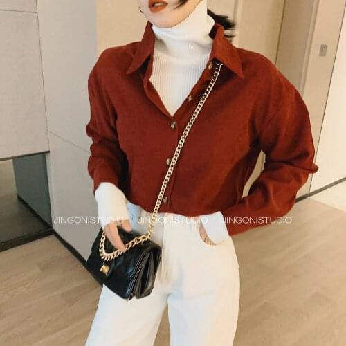 Women Solid Korean Style Shirt And Blouses For Spring Plus Size Long Sleeve Tops White Office Clothing Elegant Collar Jackets Za