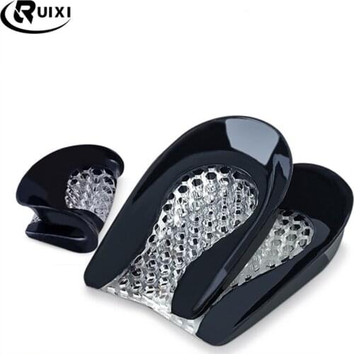 Honeycomb Plantar Shock Absorp Heel Pad Gel Insole Soft And Comfortable Sports Half Size Pad Foot Massager Relieve Pain