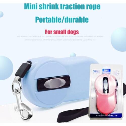 Shrink traction rope mini dog traction rope dog leash dog chain cat traction dog leash dog supplies dog collar personalized