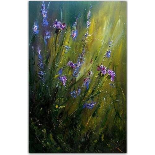 100% hand-painted canvas oil painting high quality Household adornment art flower pictures DM-15072102