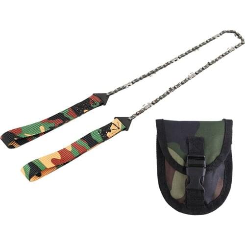 3/8 Thin Tooth Hand Chainsaw Garden Trimming Tools Outdoor Survival Chainsaw Folding Portable Chainsaw 650mm Hand Chainsaw