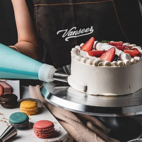 304 Stainless Steel Decorating Mouth Scraper Set Rotating Cake Turntable Decorating Table Cake Decorating Turntable Cake Tools