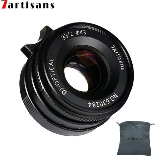 7 artisans 35mm F2.0 Large Aperture paraxial M-mount Lens for Leica Cameras M-M M240 M3 M5 M6 M7 M8 M9 M9P M10 Free Shipping