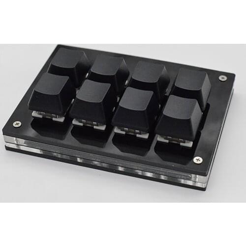 8 Keys Keyboard USB Interface Custom Copy Paste Custom Shortcuts Mini Mechanical Keyboard