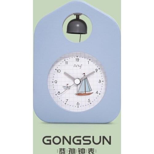 House Type Baby Kids Sleeping Room Alarm Clocks Cute Bird Living Room Desk Table Mute Clock for Kitchen Timing Clock
