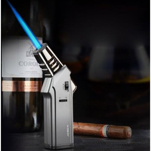 Kitchen BBQ Butane Turbo Lighter Gas Lighter Metal Lighters Smoking Accessories Firepow Cigarettes Lighters Gadgets For Men