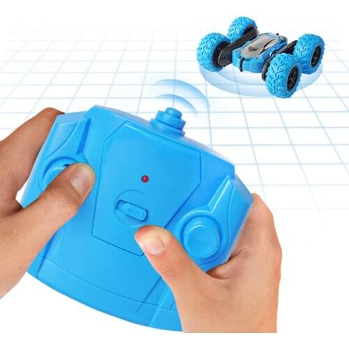 RC Car 2.4G Stunt Drift Deformation Buggy Car Rock Crawler Roll Car 360 Double Sided Stunt Car Turning 30M Toys For Children