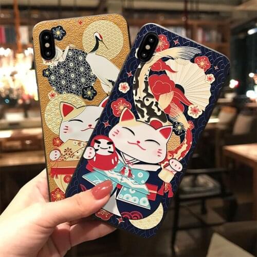 Cute Cat Matte Phone Case for Xiaomi Redmi Note 7 8 9 Pro 8T 7A 8A Mi 10 9 8 Lite 9T CC9 CC9e Soft Back Cover Fit Capa