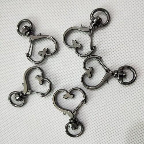 10/20pcs Metal Bags Strap Buckles Lobster Clasp Collar Carabiner Snap Hook DIY KeyChain Bag Part Accessories