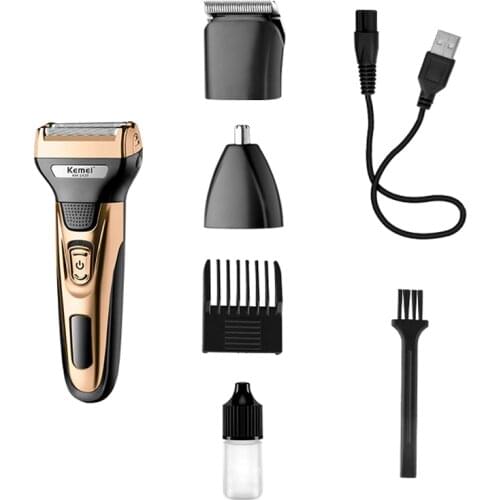 All in one Powerful Electric Shaver Facial Body Hair Trimmer Waterproof Beard Shaving Machine Electric Razor Machine Grooming