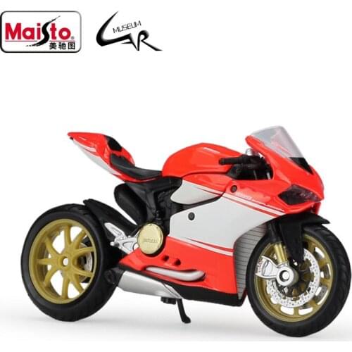 Maisto 1:18 Ducati 1199 Superleggra Model Car Simulation Alloy Motorcycle Metal Toy Car Childrens Toy Gift Collection