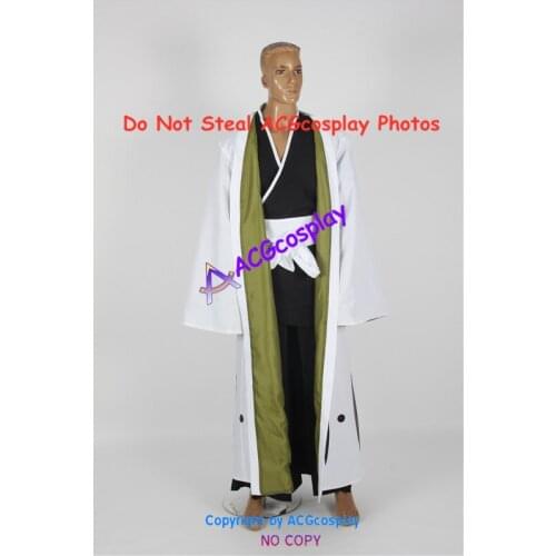 Bleach cosplay Kisuke Urahara Captain of Squad 12 cosplay costume with lining acgcosplay costume