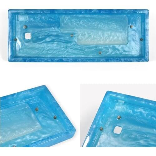 Resin Light Case Keyboard Case Milk Shell PCB Costar Plate 60% GH60 DZ60 XD60
