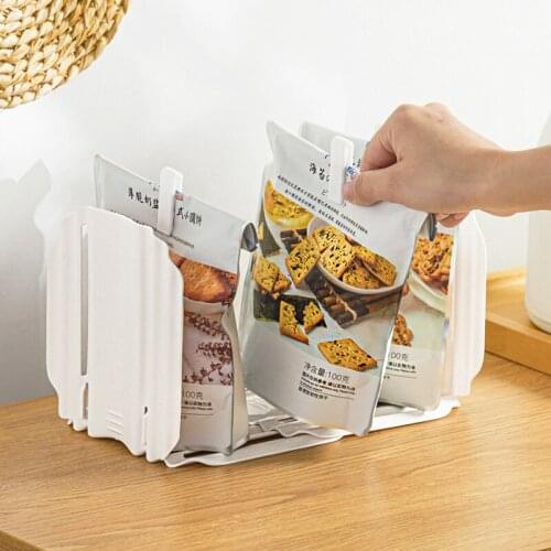 2021 Shelf Divider and Separator for Storage in Table Bathroom Kitchen Plastic Desktop Organizer Bookends for Home Office