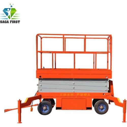 SJY SJG customized used auto scissor lift (5m 300 kg or more)