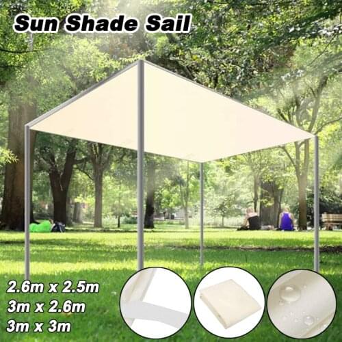 300D Waterproof Sunshade Tent Canopy Top Roof Replacement Cover with Velcro Outdoor Camping Accessories