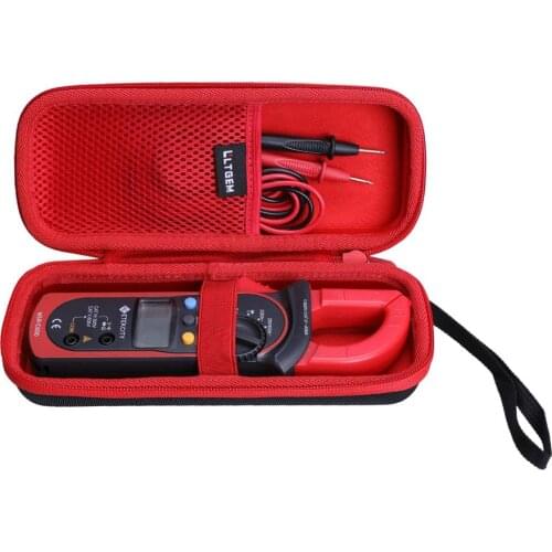 LTGEM EVA Hard Case for Etekcity Digital Multimeter Amp Volt Clamp Meter Voltage Tester Red,MSR-C600