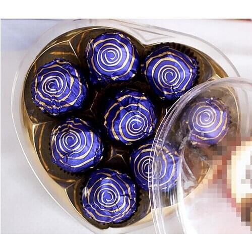 10*10cmfoil paper Aluminum foil wrapper for wrapping Chocolate drops or candies, 5000pcs