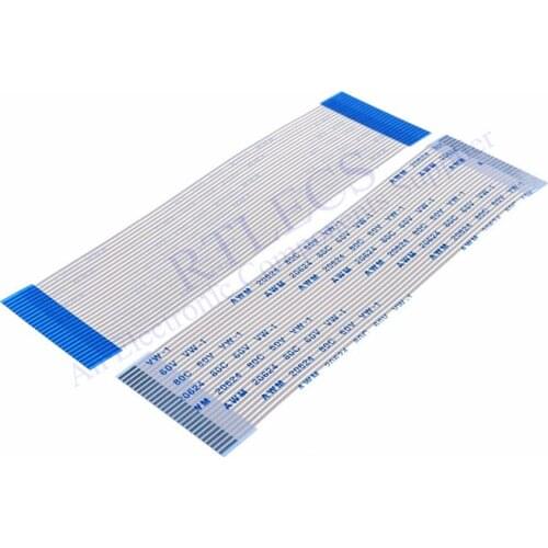 10pcs Flexible Flat Cable 26 PIN FFC 1.0 mm pitch Length 100 150 200 300 400 500 600 800mm same directions