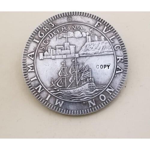 1683 Medal-Dutch West India Company (Chamber of Groningen and Ommeland) coins copy coins medal-replica coins collectibles