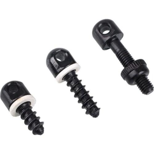 3 Pcs/set Sling Swivel Studs QD Hunting Base Quick Detach Sling Mounting Kit Sling Swivel Screws Steel Machine Screw Adapter