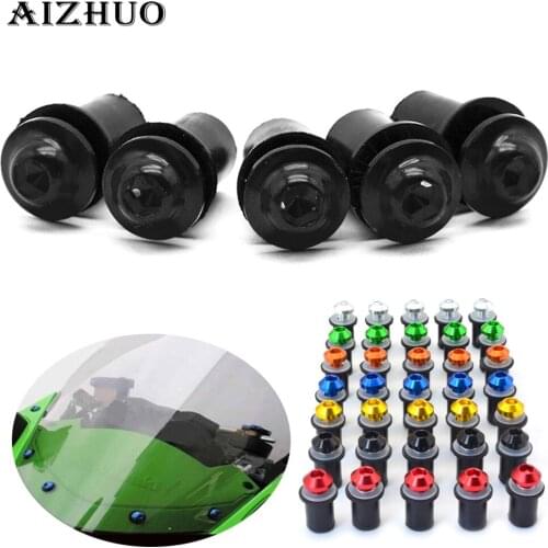 5pcs 6mm Universal Windscreen Windshield Bolts Screw For Benelli BN600 BN302 TNT300 TNT600 BN TNT300 302 600 GT