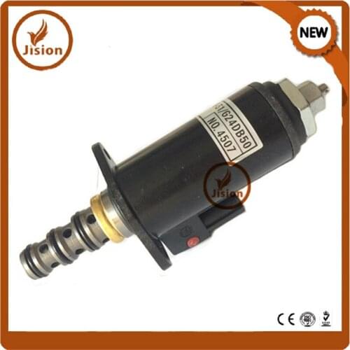 Jision Good Qaulity SK200-8 SK330-8 SK350-8 Excavator Solenoid Valve KWE5K-31/G24DB50 YN35V00050F1