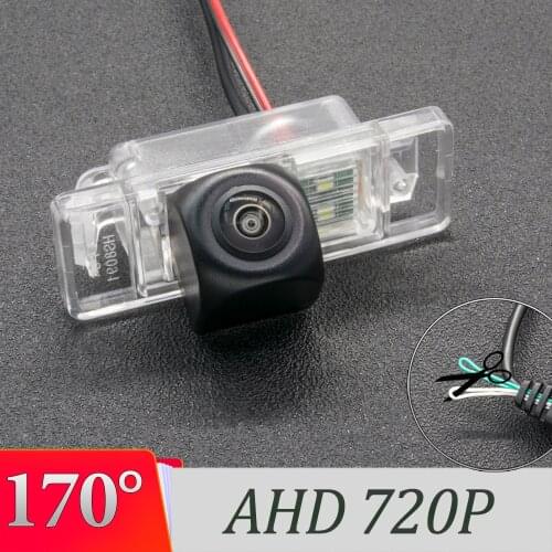 170 Degree AHD 1280*720P Vehicle Rear View Camera For Citroen C4 2004-2018 C5 MK2 2007-2017 Car Reversing Parking Monitor