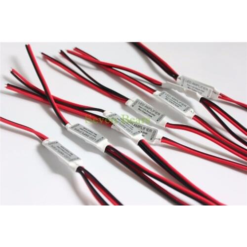 LED amplifier controller, 12v, dc24v, 1 channel, 12a, mini, power accessories, use for led strip, single color