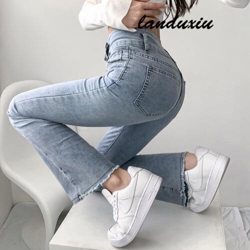 Landuxiu Women Jeans