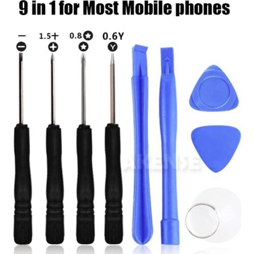 100set 8 in 1 Disassemble Tools Mobile Phone Repair Tools Kit Smart Phone Screwdriver Opening Pry Set Hand Tools For iPhone