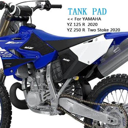 2020 Motorcycle Non-slip Side Fuel Tank Stickers Waterproof Pad Rubber Sticker FOR YAMAHA YZ250R YZ125R YZ 250 R YZ 125 R