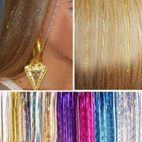 Make Braids Hair Tinsel Heat Resistent Weaving Style Long Straight Wig Hairdresser Accessories Professional Woman Hairpiece