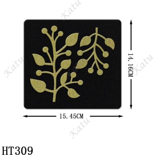 Leaf Cutting Dies - New Die Cutting And Wooden Mold, HT309 Suitable For Common Die Cutting Machines On The Market
