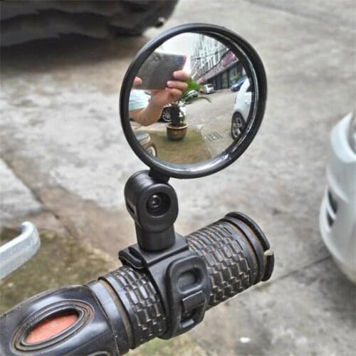 New Bicycle Adjustable Rearview Mirror Road Bike Safety Tool Handlebar Back Eye Cycling Rear View Mirrors Bicycle Accessories