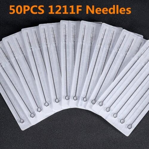 Sterilize Tattoo Needles Best Sale 50 Pcs 11F Disposable Sterile Tattoo Needles for Tattoo Supply Artist