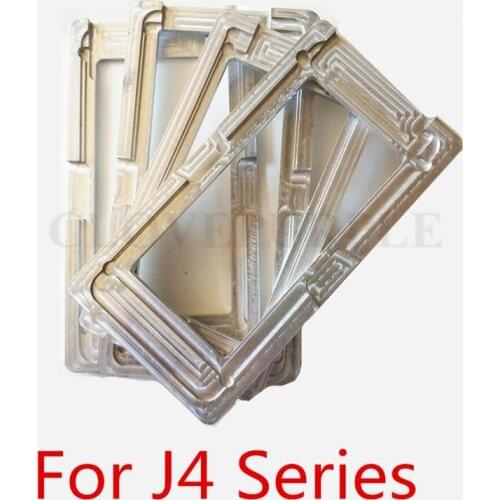 Alignment glue Mould Mold Aluminum Metal LCD Glass Screen for Samsung Galaxy J4 J4+ Plus