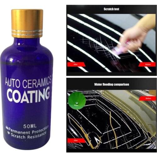 30 ml 50 ML Mr. Fix Upgraded 9H Car Polish Liquid Ceramic Coat Super Hydrophobic Coating Crystal Set Auto Detailing Glasscoat
