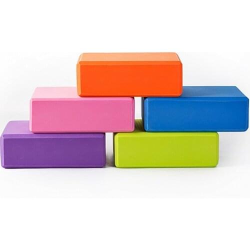 120g Foam EVA Yoga Block Brick Sports Exercise Gym Workout Stretching Helps Shaping The Fitness Body Fitness Training