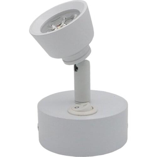 Recharging wireless portable cabinet lamp,rotatable 3*1W 30 degree window glass battery lamp, 1W 3W switch highlight spot light