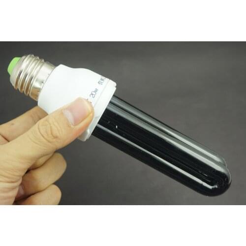 E27 20W Ultraviolet UV curing / Blacklight lamp Black Light Bulb /Purple stage fluorescent light show