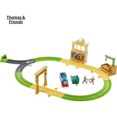 Thomas & Friends TrackMaster Monkey Palace Set Train Track Assembly Toy for Kid 4 Ages and Up Increase Imagination Creativity