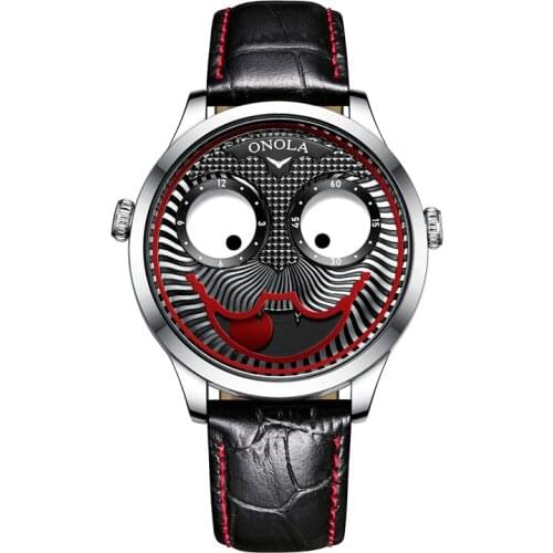 Mens watch mens trendy brand quartz watch non-mechanical watch waterproof watch