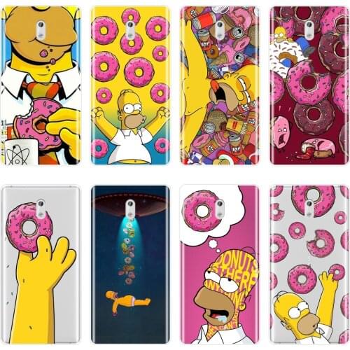 Soft Phone Case Silicone For Nokia 9 8 6 5 3 2 1 Plus Anime Donut Back Cover For Nokia2 Nokia3 Nokia5 Nokia6 Nokia 7 Plus X6 X71