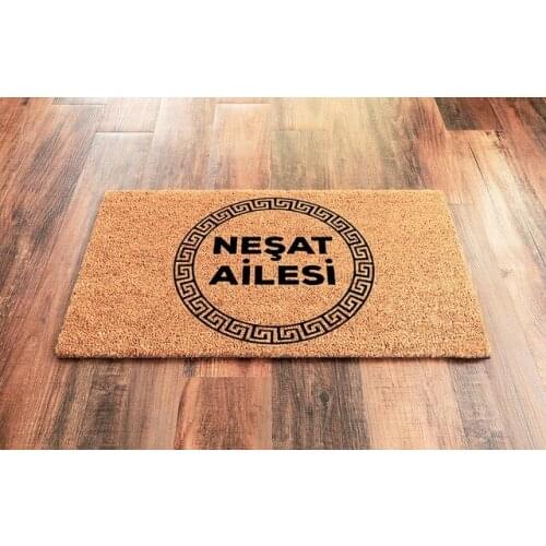 Personalized Design Mat 60x33cm-Round ÇerçeveModel 443924596