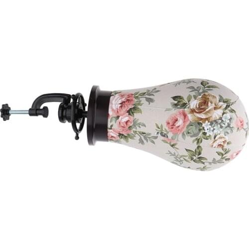 Cork Block Professional Mannequin Head for Make Display Style Dry Wig Manikin With Adjustable Mount Hole Holder Stand